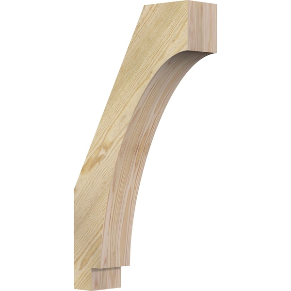 Ekena Millwork 4"W x 14"D x 26"H Imperial Rough Sawn Knee Brace, Douglas Fir BRC04X14X26IMP00RDF - main